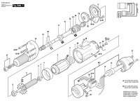 Bosch 0 602 226 009 ---- Hf Straight Grinder Spare Parts